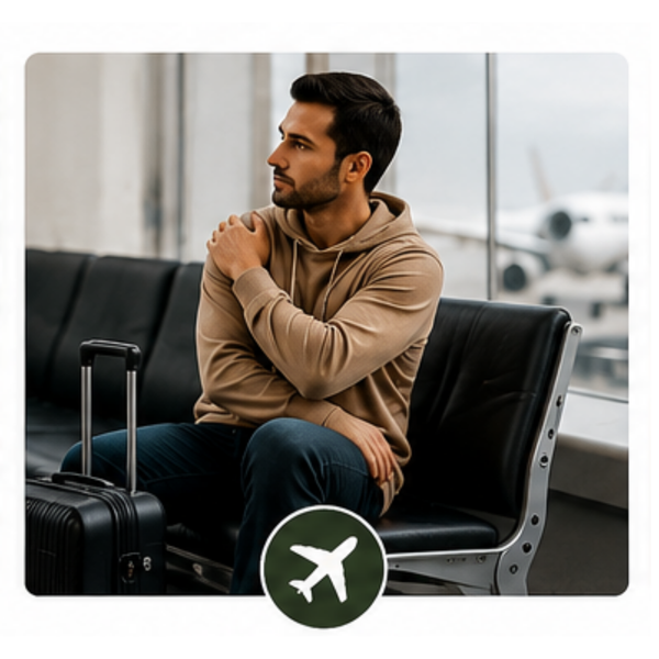 During Travel-Related Stiffness