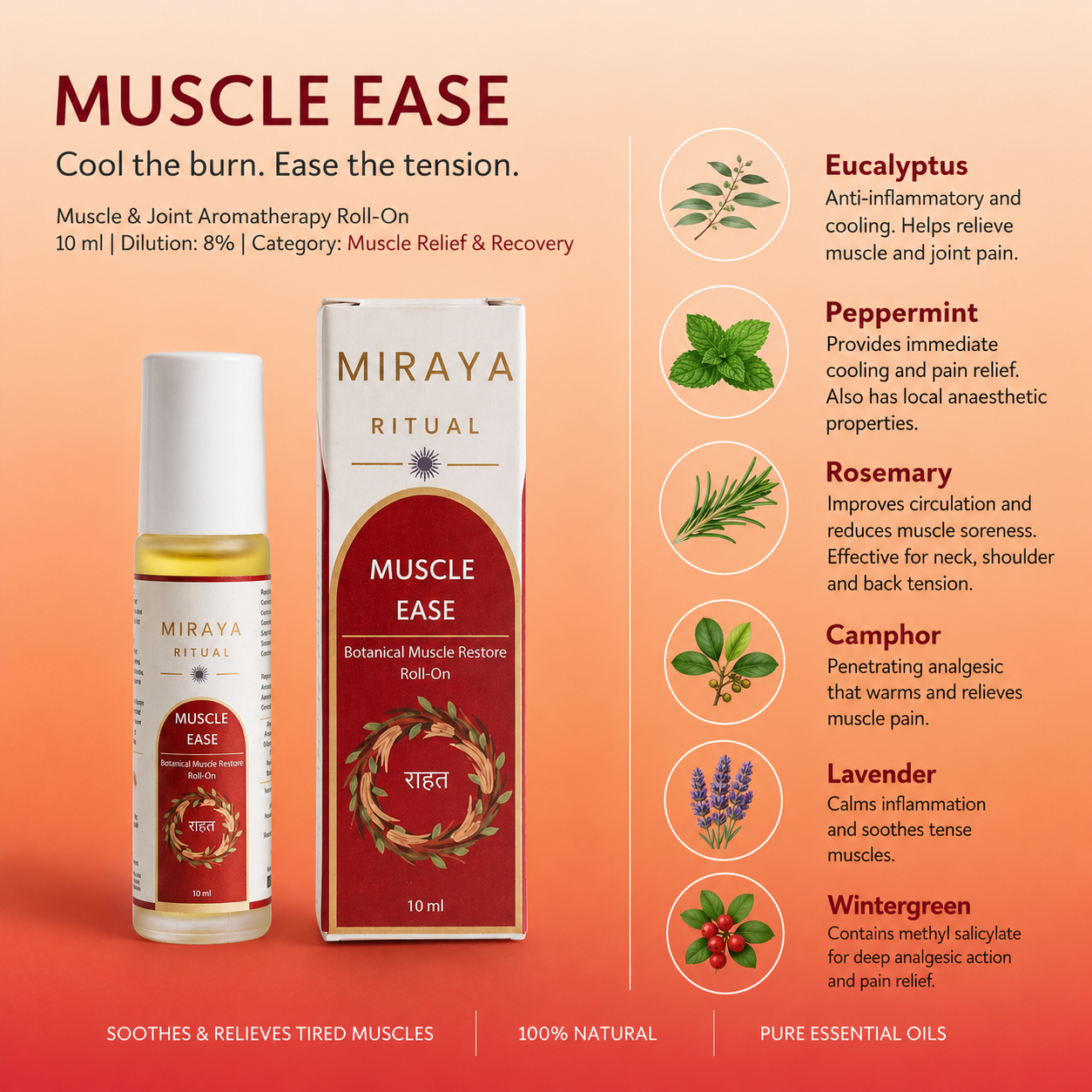MUSCLE EASE ROLL-ON
