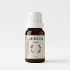 Miraya Rosemary pure essential oil bottle on a white background